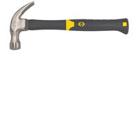 CK Tools 357004 Martillo Garra Anti-vibe Mango de Fibra de Vidrio 568ml