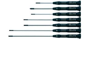 CK Tools T4883XESD Destornillador ESD Xónico Ranurado/PH Juego De 7