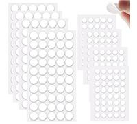 CKANDAY 360 puntos adhesivos de doble cara, 2 tamaños de acrílico transparente adhesivo adhesivo masilla pegajosa extraíble redonda reutilizable sin rastros cinta de pegamento de montaje para pared