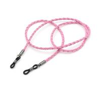CKB LTD Correa de Cuero PU para Gafas Espectáculos Cordón de Gafas de Sol Soporte Cordón para el Cuello Cuerda 70cm, 1 Pieza, rosa, 70 cm
