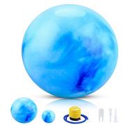 CkeyiN Pro - Balón de embarazo (65 cm y pilates, 25 cm, bola suiza, gimnasio, pilates, balón inflador incluido, fitness material, gimnasia, yoga, accesorios
