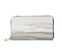 CKGODGF Within The Tides - Cartera larga de piel con estampado de moda para hombres y mujeres con cremallera, adecuada para viajes