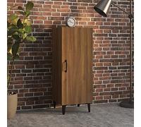 CKioict Aparador multiusos para salón, moderno, aspecto de roble, 34,5 x 34 x 90 cm, material de madera para salón, dormitorio, pasillo