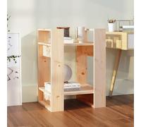 CKioict Esquinera moderna estantería de pie para salón, librería/divisor de habitaciones, 41 x 35 x 57 cm, madera maciza de pino para salón, dormitorio, oficina