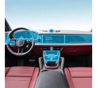 CKLS Interior del coche Consola central transparente TPU película protectora anti-arañazos película reparación PPF, para Porsche Cayenne 2024