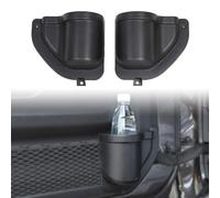 CKPEOR Bolsillo de la Puerta Caja de Almacenamiento de la Puerta Portavasos Accesorios Interiores para Jeep Wrangler 2018-2023 JL de 4 Puertas y 2020-2023 Gladiators JT,Front Door