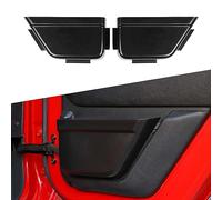 CKPEOR Caja organizadora de Bolsillos de Almacenamiento para Puerta Trasera para Jeep Wrangler JK de 4 Puertas 2011-2018, reemplazo de Red de Puerta, Accesorios Interiores, Negro