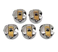 Ckpsms - 5 Piezas #BC-DB1-NBL Cajas de Bobina de Titanio Industrial para Máquina de Coser Compatible Con JUKI, CONSEW, Singer y Brother