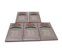 CKPSMS - Aguja de órgano en caja de plástico transparente, 50 unidades DPX17LR 135X16RTW DPX16LR Agujas de cuero para máquinas industriales de pie (tamaño de aguja: 23/160)