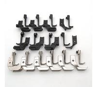 CKPSMS Brand-14SET prensatelas para caminar Compatible con marca CONSEW 206RB 225 226R 255 Singer marca 211A 211G 211U 211W Máquina de coser industrial con prensatelas de una aguja (KP-WF14)