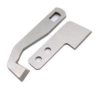 CKPSMS Marca: 1 juego de hoja superior y hoja inferior #5020405237+5020405236. Compatible con/repuesto para máquinas de coser Overlocker B42 B44 B48 de la marca Bernette