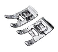 CKPSMS Marca: 1 juego de pies en zigzag A &B #412 38 00-45+412 38 01-45 compatible con/reemplazo para máquina de coser Viking Husqvarna para 1-7