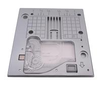 CKPSMS Marca: 1 juego de placa de garganta #400-79367 compatible con/repuesto para la marca JUKI HZL-F300, HZL-F400, HZL-F600, HZL-G110, HZL-G120, HZL-G210, HZL-G220