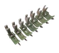 CKPSMS Marca: 1 juego de prensatelas de plástico con guía lateral derecha #SP-18TR-7 compatible con/reemplazo para máquina de coser JUKI Brand TL-2010Q DDL-8500 DDL-9000