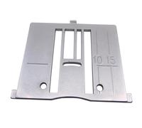 CKPSMS Marca: 1 placa de aguja en zigzag #4125330-01 compatible con/reemplazo para Husqvarna Viking Brand - Designer I, II, Quilt I, II Platinum 730,750,770, Plus, metálico