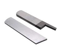 CKPSMS Marca - 1juego #B4108-352-00D+A4113-102-000 Cuchillo Superior e Inferior Compatible con/reemplazo para Juki Marca MO-103 MO-104 MO-134 Bernette Marca MO203, MO204(Cuchillo Superior e Inferior)