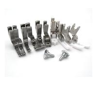 CKPSMS Marca -1SET # KP-PF10 Compatible con JUKI BROTHER SINGER CONSEW MÁQUINA DE COSER DE CABEZA ALTA JUEGO DE 10 PIEZAS CON CREMALLERA