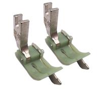 CKPSMS Marca: 2 prensatelas de plástico con guía lateral derecha #SP-18TR, compatible con/repuesto para máquina de coser JUKI Brand DDL-5550 8700 Brother Brand DB2 Lockstitch (1/4R, 2 unidades)