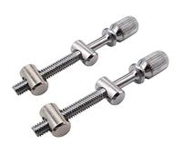 CKPSMS Marca -2PCS #KP-19099 Marco aro Ajuste Tornillo Dia. 4mm L 53mm Compatible con/Reemplazo para Tajima SWF Happy China Marca Bordado Máquina Aros (2PCS)