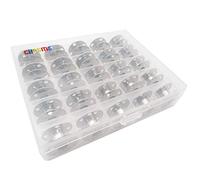 CKPSMS Marca -Bobinas de metal # 172222 aptas para la clase Singer 66,66-6, 99, 99-13, 185, 185CL, 192,201 (25PCS+BOX)