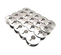 ckpsms Marca-Bobinas de Metal#9033S Compatible con/Reemplazo para Pfaff Marca domésticas 130,230,360,1197,1471,1473,1475,1520,1530,2026,7560 Industriales 138,335,438,463 Adler Marca 67,68,69(20PCS)