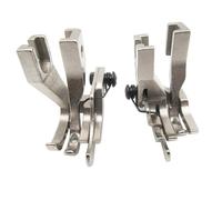 CKPSMS Marca: #KP-19034+KP-19035, 2 juegos de 2 pies de costura superior con guía derecha e izquierda, compatible con/repuesto para Consew Brand 205RB / Brother Brand B797 /JUKI Brand 1181 (6 mm)