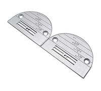 CKPSMS Marca - Placa de aguja para máquina de coser industrial #147150LGW - Ligero a mediano, compatible con JUKI BROTHER 2 piezas
