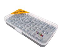 CKPSMS Marca: #X52800150 Bobinas de plástico compatibles con máquinas de coser Husqvarna Viking Emerald 116 118 183 (28 unidades + caja)