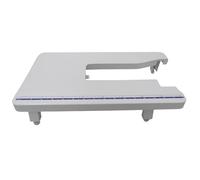 CKPSMS - Mesa de extensión de altura ajustable (blanco) compatible con/reemplazo para Brother Brand Innov-is LB6950, LB7000, NS80E, NS1750D, NV10A, NV180, NV960DL, SE600, SE700, SE625, ST150HDH, M280D