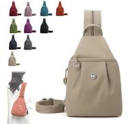CKryzillix 2026 Premium 3 in 1 Anti-Theft Travel Tote Bag, Waterproof 2-Way Commuter Bag, Oxford Fabric Backpack for Outdoors(Khaki)