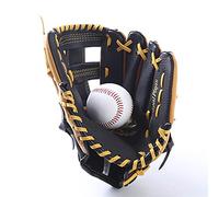 CKryzillix Guantes de Beisbol, Softball Glove 11.5 "12.5" Cuero de Vaca Béisbol Softbol Jarra de softbol Guante a la Izquierda Adolescentes Adultos(11.5inch)