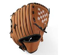 CKryzillix Guantes de Beisbol, Softball Glove Guantes de práctica de Softball de Deporte al Aire Libre Béisbol y softbol Mitt Mitt Béisbol Guante de Entrenamiento para niños/Adultos(Brown,11.5inch)
