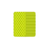 CKryzillix Pegatinas Bicicleta Juego De 30 Pegatinas Reflectantes Seguridad For Parachoques Coche Y Motocicleta Que Mejoran La Al Conducir Noche(Green)
