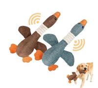 CKryzillix Robust Duck-Designed for Heavy Chewers, 2026 New Indestructible Goose Dog Toy with Long-Lasting Stitching, Extremely Durable Rubber Duck Dogs(2pcs-A)