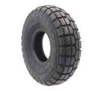 CKryzillix Ruedas de Repuesto,Rueda Patinete Electrico 4.10/3.50-4 Neumático Exterior Interior 410/350-4 Neumático de Rueda Uso Apto para Scooter eléctrico, Accesorios de Carro(Outer tyre)