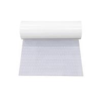 CKryzillix Teca SintéTica Barco,Suelo para Barcos Almohadillas de tracción EVA 1200 x 300 5 mm for Tabla Surf Remo, Agarre Espuma for Cubierta, Adhesivo for Skimboard y Cola(White)
