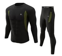 onvallaria Juego de ropa interior térmica para hombre Long Johns para invierno, regalo para hombres, equipo de caza deportiva, capa base, pantalón y camiseta, XXL