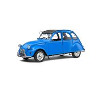 Cl sicos de la ciudad del motor Citron 2CV6 - Azul petr leo - 1982