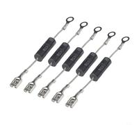 CL0112 - Juego de 5 diodos de microondas, unidireccional con voltaje inverso de 12 kV, corriente directa de 350 mA para uso doméstico