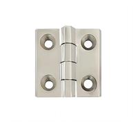 CL226-1-2-3 Bisagras for gabinetes de puertas Rodillera con bisagras acero inoxidable Bisagra oculta Máquina caja eléctrica Adecuado para puertas interiores(1PCS-polishing-1-8)