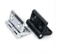 CL226-2-3 Zinc Alloy Butt Hinge for Electrical Cabinet Black/Bright Electric Box 5Pcs(5pcs-40-black)