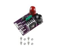 CL24R - Placa de control de interruptor de carga para carga electrónica DL24EW, potencia máxima de 150 W/límite de corriente de 10 A, módulo semiconductor morado