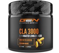 CLA 240 cápsulas de 1000 mg - Extra de alta dosis con 3000 mg por toma - Ácido linoleico conjugado puro - Premium - German Elite Nutrition