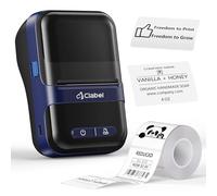 CLABEL Impresora Etiquetas Autoadhesivas, Mini 230B HD Termica Etiquetadora Adhesivas Bluetooth Portátil Label Printer Compatible con iOS y Android para Oficina Precios Tienda con Etiqueta 40×30mm