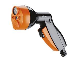 Claber 9083 - Pistola multifunción Elegant, Negro/Naranja/Gris