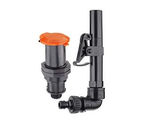 Claber 90930 - Hidrolimpiadora rápido con barra con casquillo de bayoneta, dotada de toma macho Quick-Click para conectar tubos flexibles