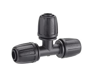 Claber 91029 - Conector de compresión en T de 1/2 pulgada para sistema de riego