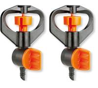 Claber D91250000 - Microaspersor Regulable 360-c Rain Jet (Paquete de 2)