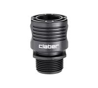 Claber D91494000 - Conector automático rosca 3/4" rainjet carding