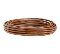 Claber Tubo con goteros 25 m Brown, tubería para riego 16 mm con goteros integra